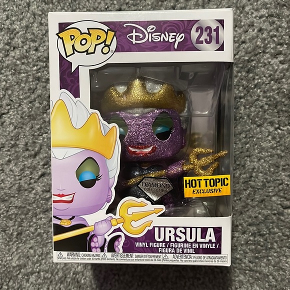 Disney Little Mermaid Diamond collection Funko Pop 231 Ursula exclusive MIB